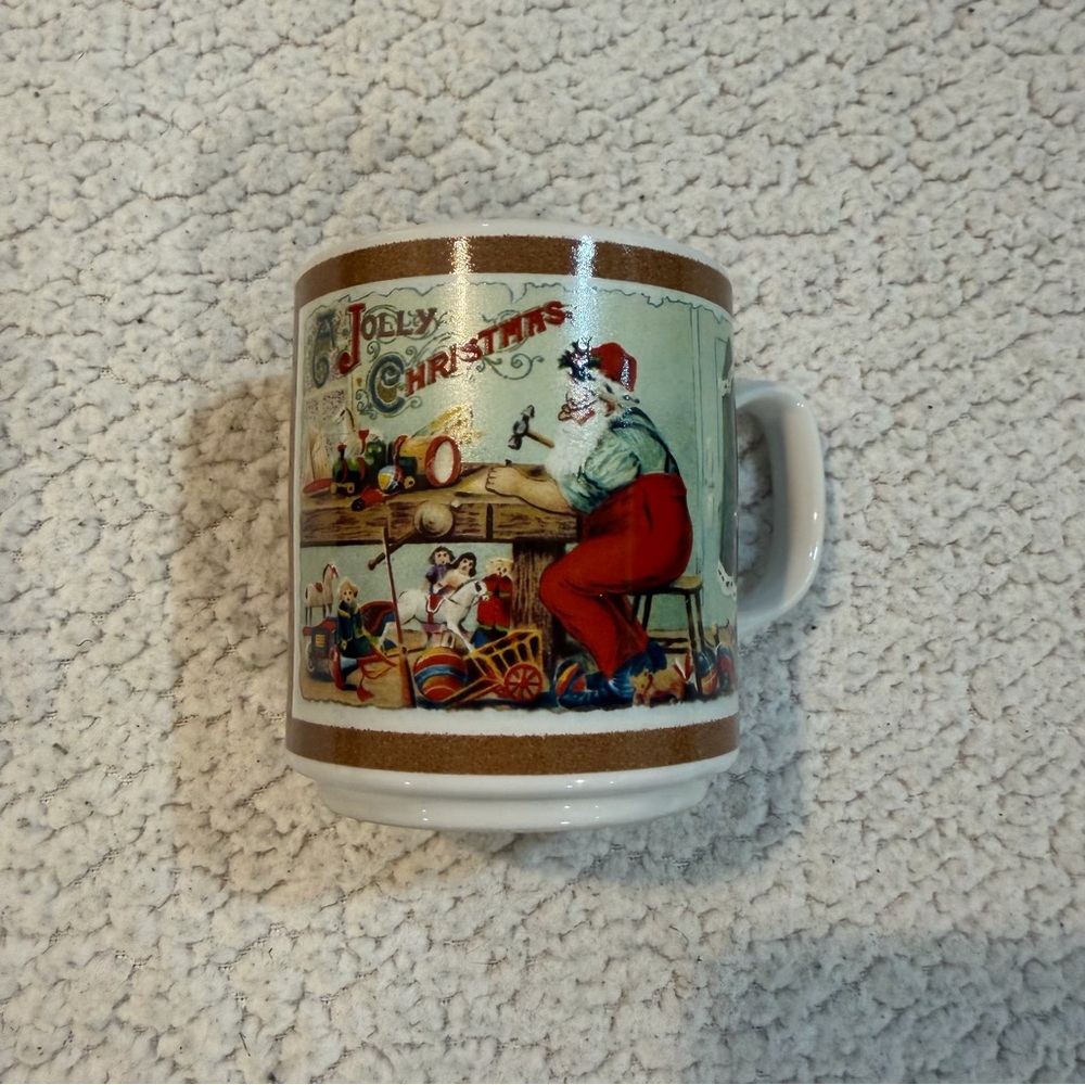 Vintage 1985 Enesco “The Santa Claus Shoppe” Mug – St. Nicholas Circa 1910 - Picture 3 of 10